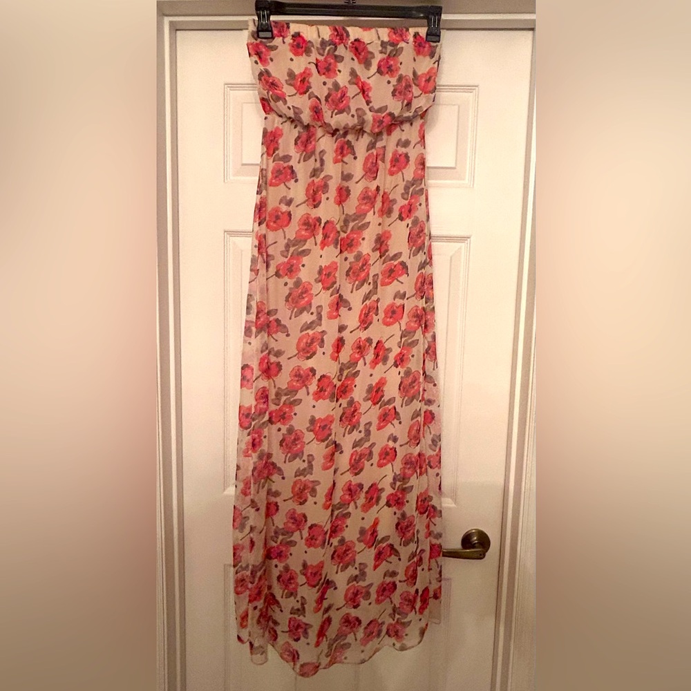 Sugar & Spice Strapless Dress Size Large